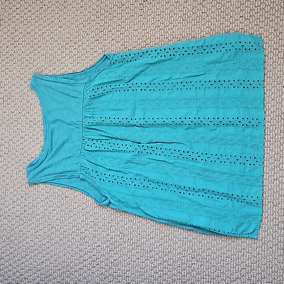 Eri + Ali Lucie Eyelit-Back Tank Top - Picture 3 of 7